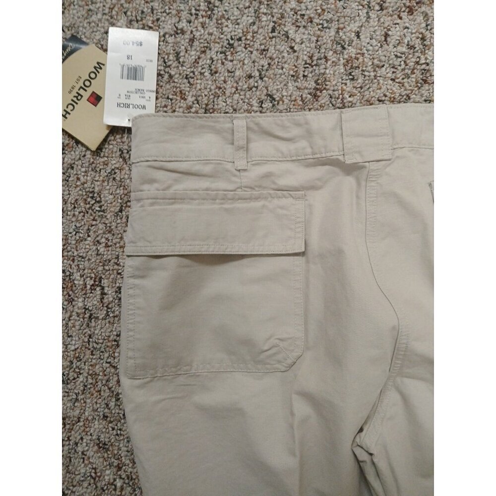 Vintage Women's Woolrich Khakis‎ (18) British Tan Zip Closure. NWT - Picture 10 of 11